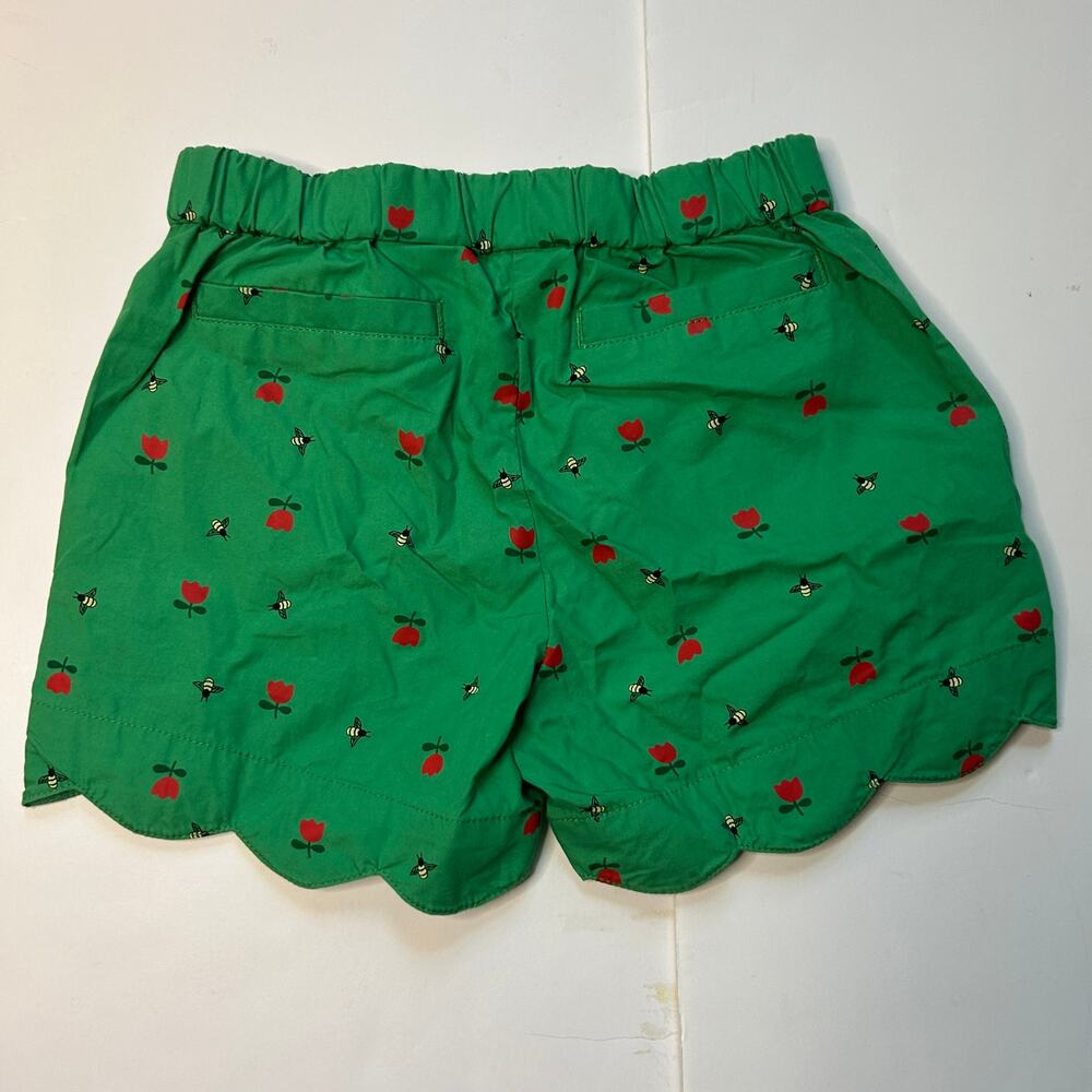 Hanna Andersson 100% Cotton Tulip Scalloped Shorts 100 - Picture 4 of 4